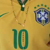COLAR DUPLO TERÇO VERDE